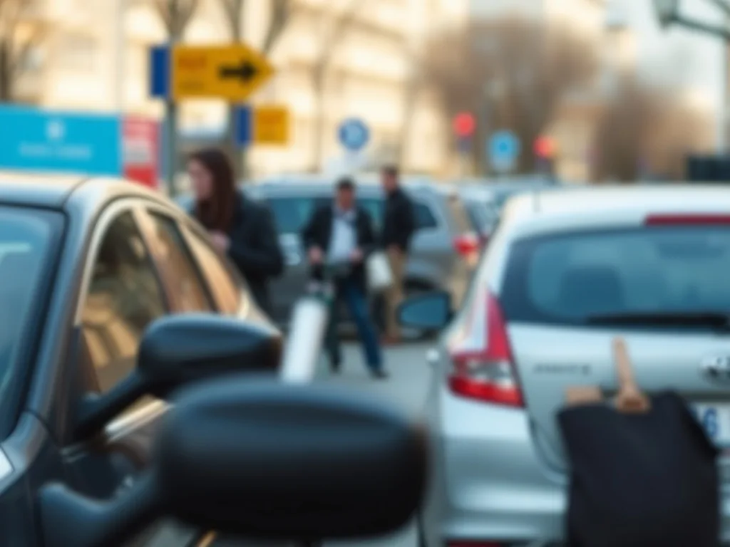 Contrat d'assurance automobile posé sur un bureau, à côté des clés d'une voiture neuve et d'un stylo.
