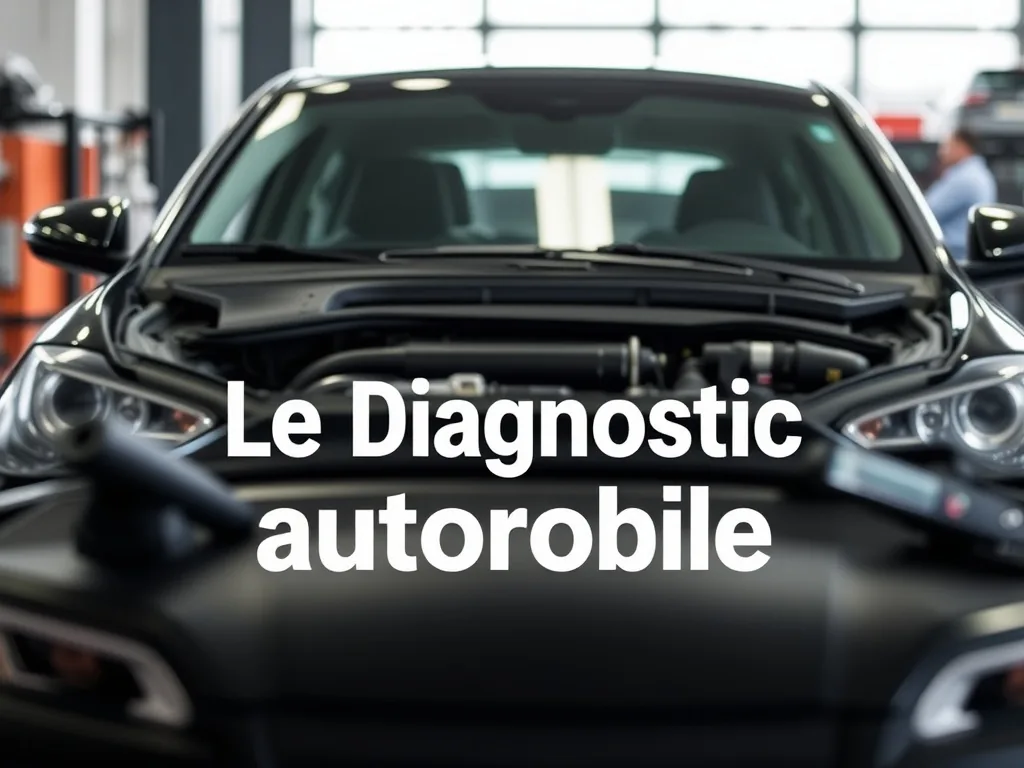 Un technicien branche une valise de diagnostic sur le connecteur d’une voiture